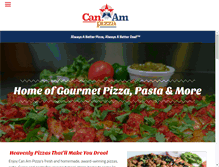 Tablet Screenshot of canampizza.com